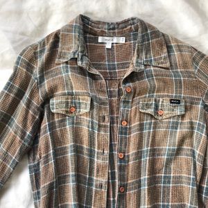 RVCA women’s flannel